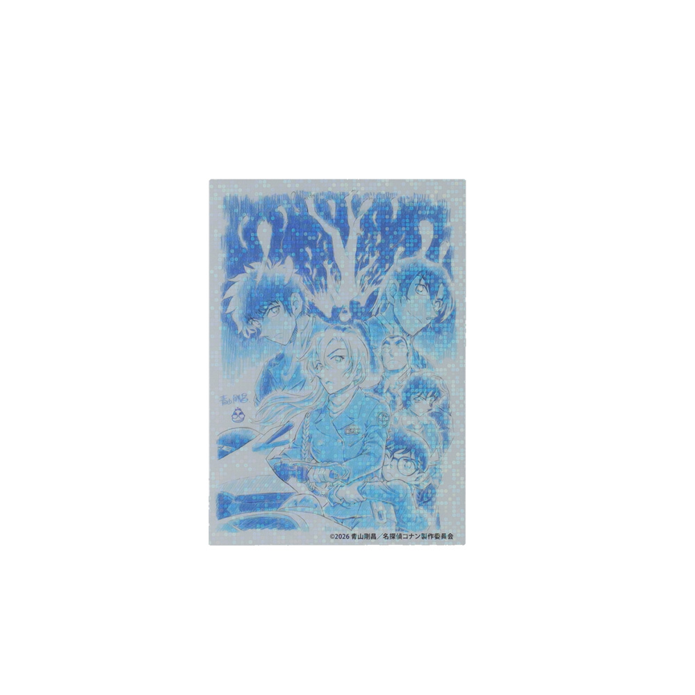 名探偵コナン 劇場版29弾 ティザーポスター ホログラムクリアステッカー