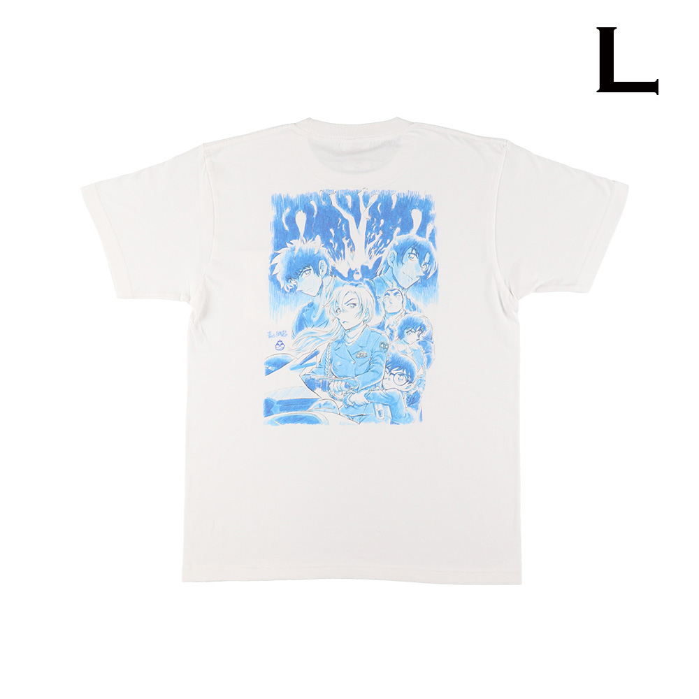 名探偵コナン 劇場版29弾 ティザーポスター ポケットTシャツ L
