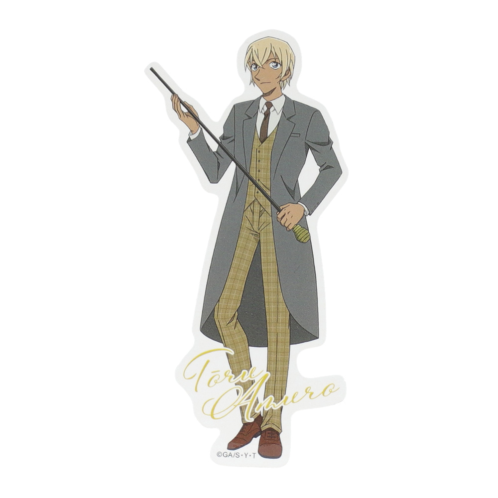 名探偵コナンプラザ アンティーク ダイカットステッカー 安室透