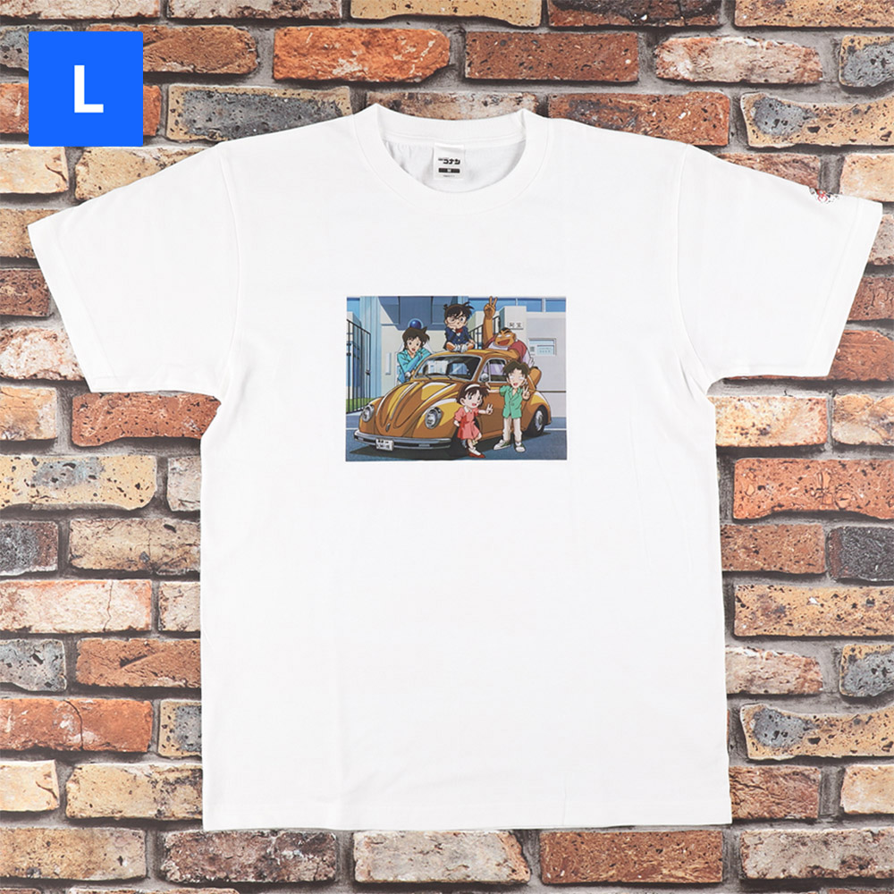 名探偵コナンプラザ アニメ30周年 オープニング場面写Ｔシャツ① L