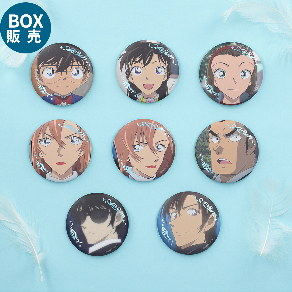 【BOX】名探偵ｺﾅﾝﾌﾟﾗｻﾞ ｱﾆﾒ30周年 場面写TD缶ﾊﾞｯｼﾞ 「風の女神・萩原千速」