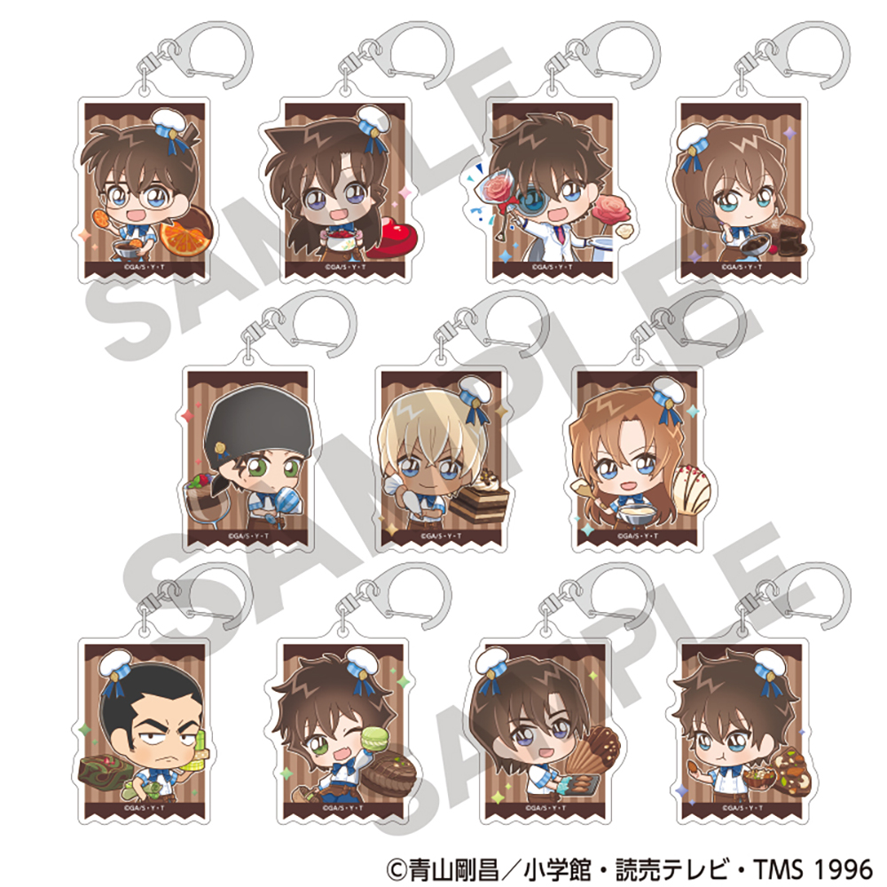 【単品】名探偵コナン トレーディングアクリルキーホルダー きゃらペコ ショコラティエ