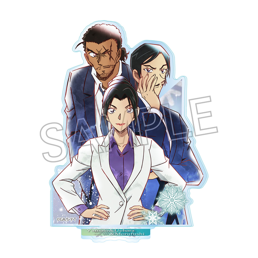 名探偵コナン ウェットカラーシリーズ vol.6　アクリルスタンド　大和＆上原＆諸伏