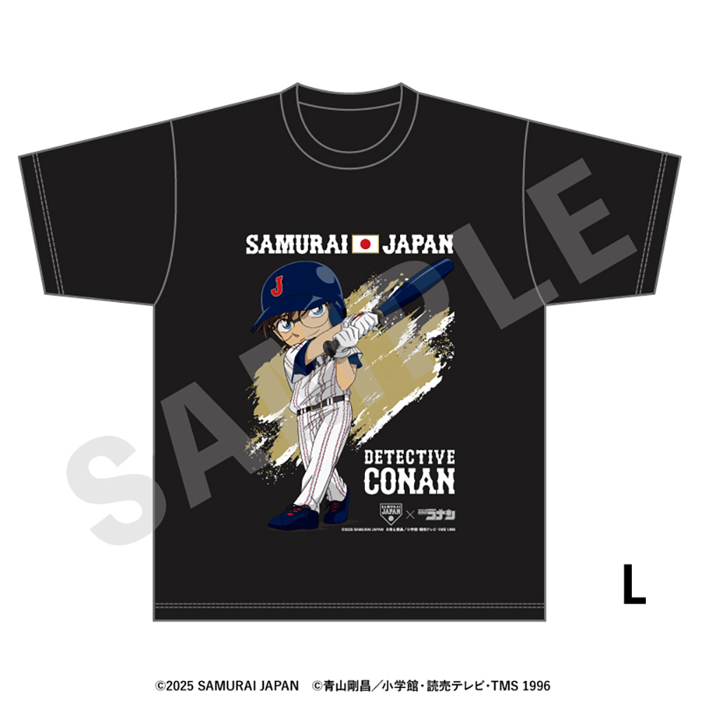 「侍ジャパン×名探偵コナン」 Tシャツ（L）