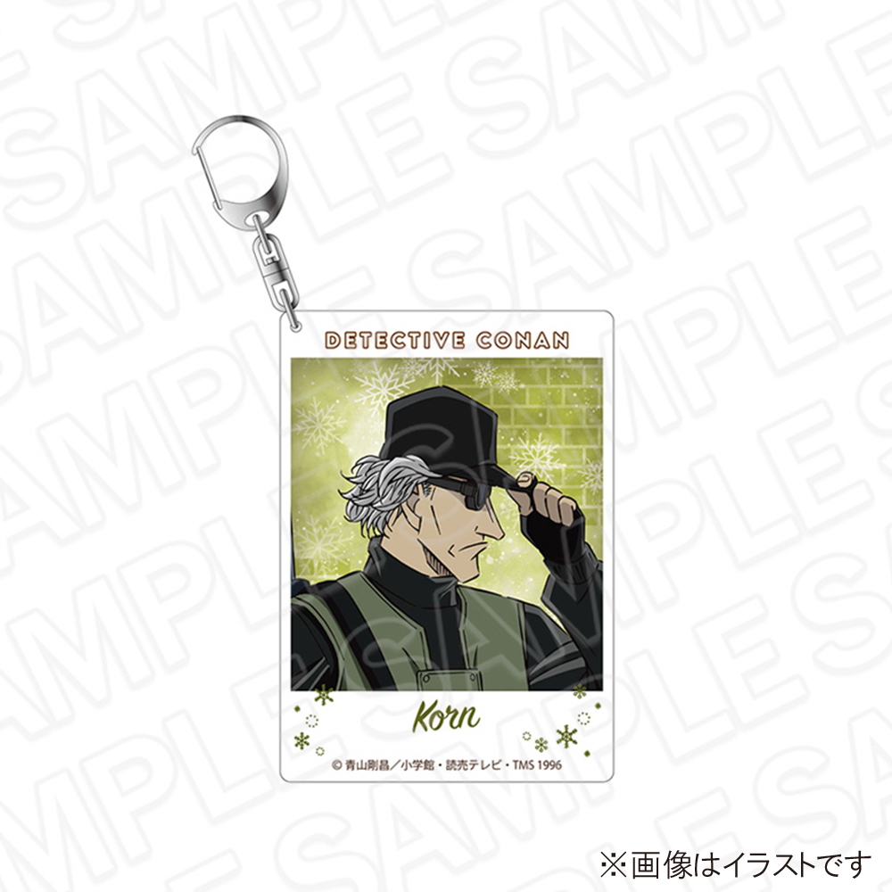 名探偵コナン インスタントフォト風キーホルダー コルン snow ver.